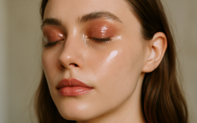 Jak osiągnąć efekt glossy eyelids bez klejenia i dyskomfortu