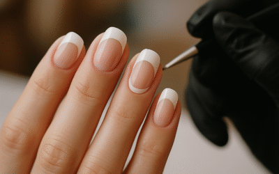 Jak wykonać piękne zdobienie negative space na paznokciach