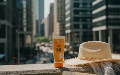 Skuteczna Ochrona Szyi i Uszy: SPF 50 w Miejskiej Dżungli