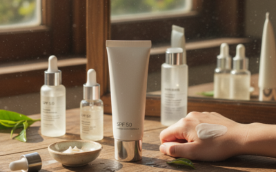 SPF 50 dla cery mieszanej jak uniknąć bielenia